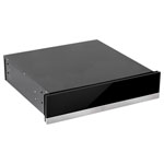 Baridi DH202 Integrated Warming Drawer 60cm - Black/Stainless Steel