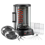 Baridi DH216 Vertical 360° Rotisserie Smokeless Grill 21L Capacity