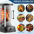 Baridi DH216 Vertical 360° Rotisserie Smokeless Grill 21L Capacity