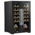 Baridi DH97 24 Bottle Dual Zone Wine Fridge & Cooler