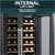 Baridi DH97 24 Bottle Dual Zone Wine Fridge & Cooler