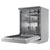 Baridi DH167 Regular Sized Freestanding Dishwasher 60cm Wide - Silver