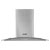 Baridi DH128 Curved Glass Cooker Hood Carbon Filter LED Lights 60cm Stainless