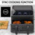 Baridi DH172 Dual Zone Air Fryer with 8 Preset Functions