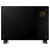 Baridi DH137 Electric Glass Panel Heater 1500W 7-Day Timer Wi-Fi Enabled Black