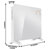 Baridi DH138 Electric Glass Panel Heater 1500W 7-Day Timer Wi-Fi Enabled White