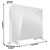 Baridi DH140 Electric Glass Panel Heater 2000W 7-Day Timer Wi-Fi Enabled White