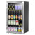 Baridi DH31 Wine, Beer & Drinks Fridge 85L Capacity - Stainless Steel