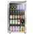 Baridi DH31 Wine, Beer & Drinks Fridge 85L Capacity - Stainless Steel