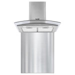 Baridi DH208 Curved Glass Cooker Hood Carbon Filter Splashback 60cm Stainless