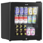 Baridi DH12 Mini Tabletop Beer & Drinks Fridge 50L Capacity Black