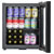 Baridi DH12 Mini Tabletop Beer & Drinks Fridge 50L Capacity Black
