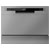 Baridi DH84 Tabletop Dishwasher 6 Place Settings 6.5L Capacity Silver