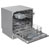 Baridi DH87 Tabletop Dishwasher 8 Place Settings 8L Capacity Silver