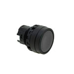 IDEC YW1B-M00 22mm momentary operator Black bezel