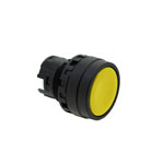 IDEC YW1B-M1Y 22mm momentary operator Black bezel Yellow button