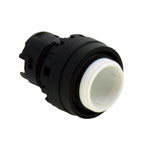 IDEC YW1L-AF00 22mm maintained operator Black bezel - with shroud
