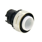 IDEC YW4B-A00 22mm maintained operator Metal Finsh bezel -for illuminated