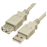 TruConnect USB2 Cable A Male to A Female 2m