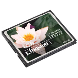 Kingston CF/4GB CompactFlash Memory Card - 4GB