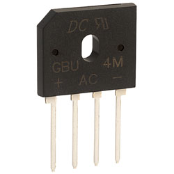 DC Components GBU4M Bridge Rectifier 4A 1000V