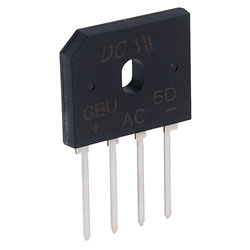 DC Components GBU6D Bridge Rectifier 6A 200V