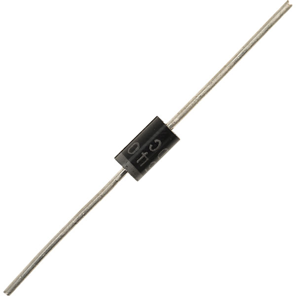 Pack of 10 1N5406 General Purpose Plastic Rectifier 3A 600V 