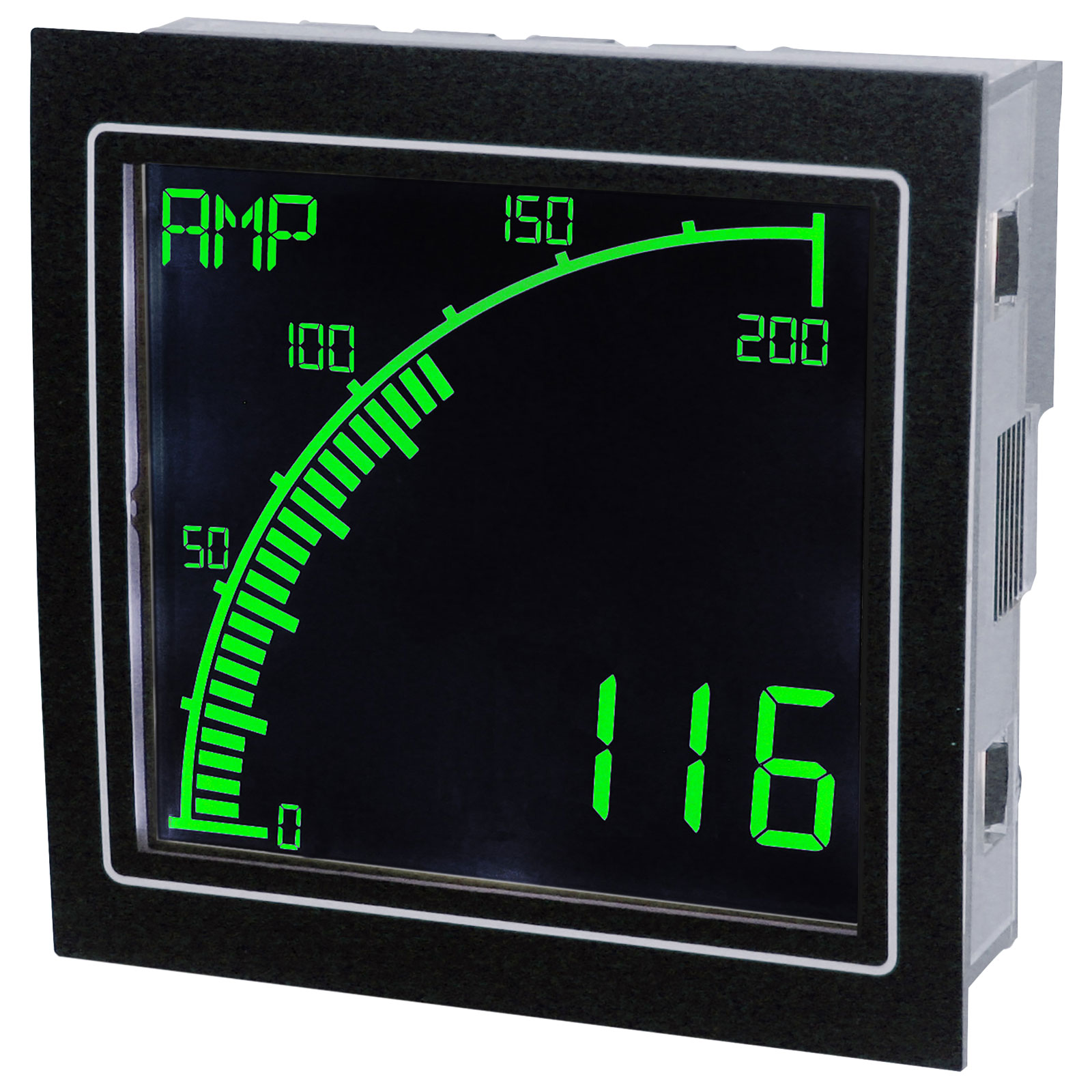 Trumeter APM AMP ANO APM Ammeter Negative LCD with Outputs Rapid