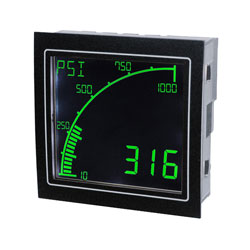 Trumeter APM-PROC-ANO APM Process Meter Negative LCD with Outputs