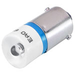 EAO 10-2512.1146 LED single T3 1/4 BA9s blue 24VAC/DC 15mA bridge rectification