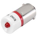 EAO 10-2513.1142 LED single T3 1/4 BA9s red 28VAC/DC 15mA bridge rectification