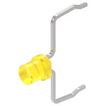 EAO 10-2603.3174S LED 3mm cylindric bent yellow N0Y17L12Z Vf=2.9V