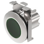 EAO 45-2T07.4FH0.000 Indicator actuator green transparent flush frt-mount metal