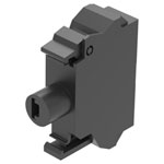 EAO 45-320.1H46 Illumination element frt-mount green spring-type term. 24VAC/DC