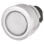 EAO 46-2231.4FK0.000 Push-button, illuminated, flush-mount, momentary, clear