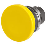 EAO 46-2534.1G40.000 Mushroom push-button Ø 38, maintained, yellow