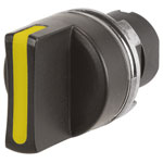 EAO 46-2818.1CZ0.007 Knob selector switch, yellow, 4-position, Cam Q