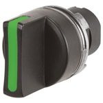 EAO 46-2819.1EX0.008 Knob selector switch, green, 3-position, Cam T