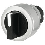 EAO 46-2844.4EV0.005 Selector Switch black flush-mount 2-posn Cam B ret-from-RH