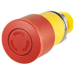 EAO 46-2C36.1H20.000 Mushroom push-button Ø 42, twist release, red