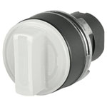 EAO 46-2W19.1CN0.004 Knob selector switch, illuminated, white, 3-position, Cam O