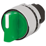 EAO 46-2W28.3CM0.001 Selector switch illuminated green 2-posn Cam A metal