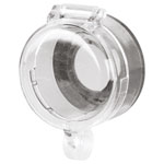 EAO 46-555.1K0A Clear padlockable protective cover for operator