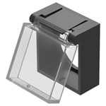 EAO 51-920 Protective cap clear/black 25,5x20