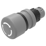 EAO 61-3440.4/8 Switch E-Stop Actuator unlocking to twist release grey D27
