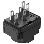 EAO 61-8470.12 Snap-action switching element SA 1NC+1NO ST/PT silver