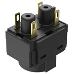 EAO 61-8775.37 Switching element slow-make for E-Stop LL 1NC+1NO ST/PT gold