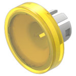 EAO 61-9311.4 Lens yellow D15,8 plastic transparent
