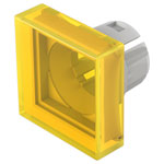 EAO 61-9321.4 Lens yellow 15,3x15,3 plastic transparent