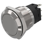 EAO 82-5151.2000 Pushbutton Maint 19mm St.Steel flush/flat no LED solder plug